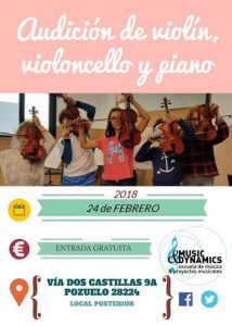 Conciertos de violín Escuela Music&Dynamics