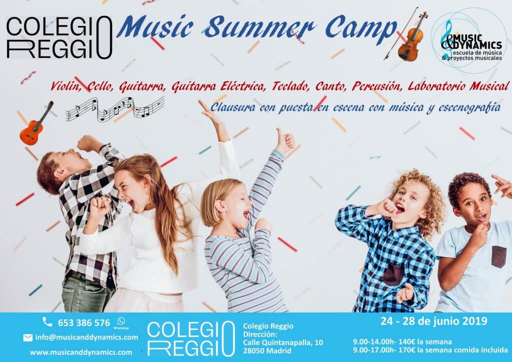 Campamentos verano Escuela Music&Dynamics