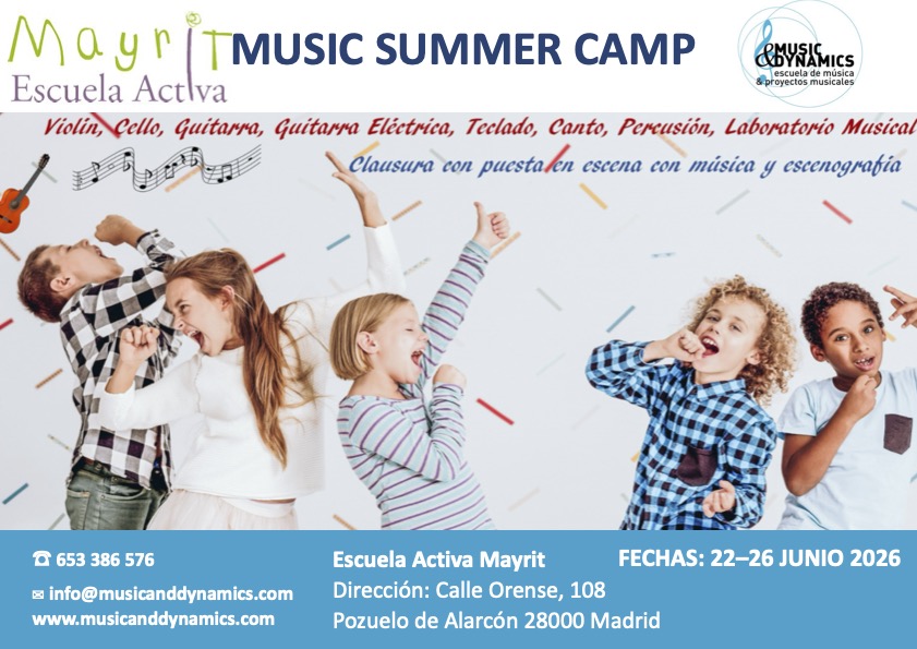 summer camp 2026 - Mayrit Escuela Activa